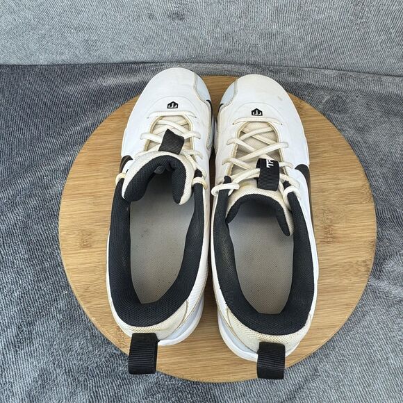 Nike Force Trout Baseball Cleats Shoes Mens 9 White Black Fastflex FB9728-100 - Picture 5 of 10